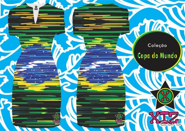 Vestido Copa 2014 ref 001